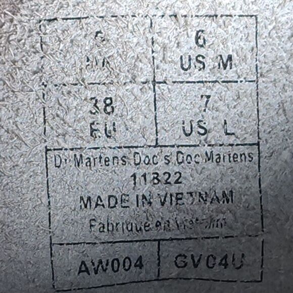 Dr. Martens Women's Pascal US7 White Leather Lace Up Ankle Combat Boots - Picture 15 of 16